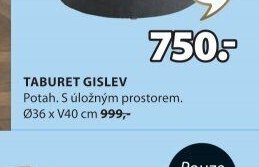TABURET GISLEV