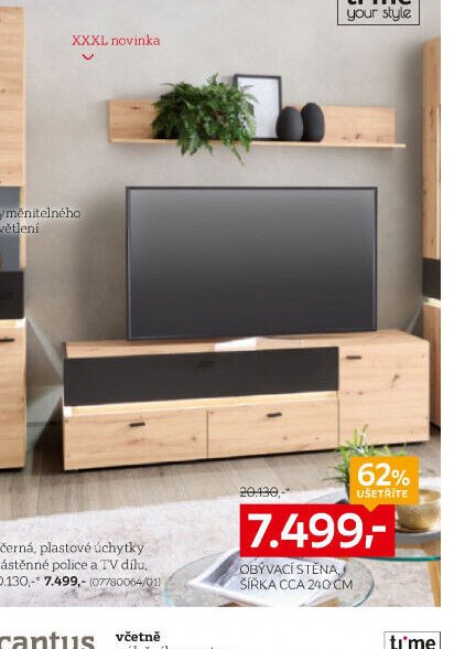 Obývací stěna