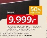 POSTEL BOXSPRING, PLOCHA LŮŽKA CCA 120X200 CM