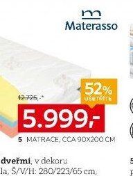 5 MATRACE, CCA 90X200 CM