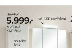 Vysoká skříňka