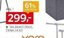 Skládací židle