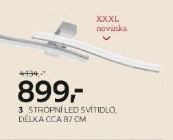 Stropní LED svítidlo, délka cca 87 cm