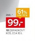 10 ODPADKOVÝ KOŠ, CCA 10 L