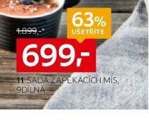 11 SADA ZAPÉKACÍCH MÍS, 9DÍLNÁ