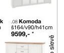 Komoda š164/v90/h41cm