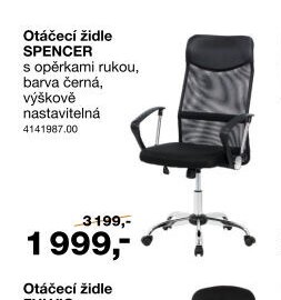 Otáčecí židle SPENCER