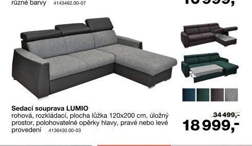 Sedací souprava LUMIO