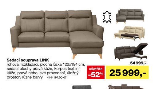 Sedací souprava LINK