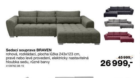 Sedací souprava BRAVEN