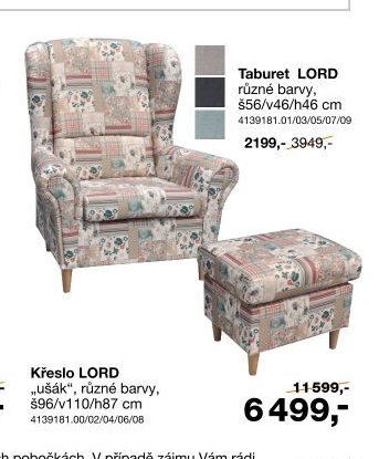 Křeslo LORD