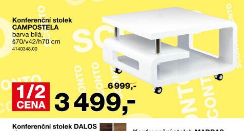 Konferenční stolek CAMPOSTELA
