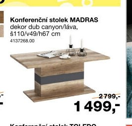 Konferenční stolek MADRAS