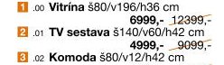 TV sestava š140/v60/h42 cm