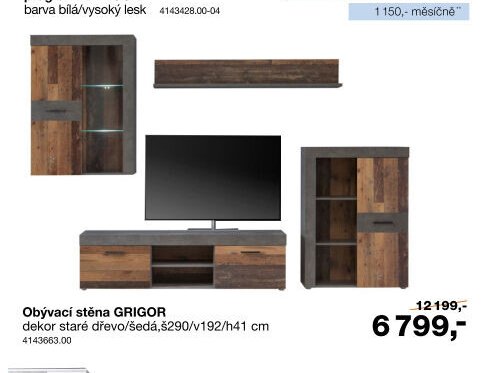 Obývací stěna GRIGOR