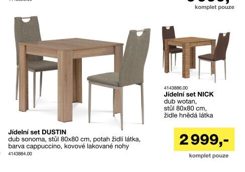 Jídelní set DUSTIN