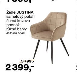 Židle JUSTINA