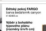 Dětský pokoj FARGO