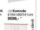 Program JASMIN - Komoda š164/v90/h41 cm