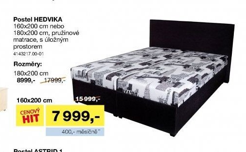 Postel HEDVIKA