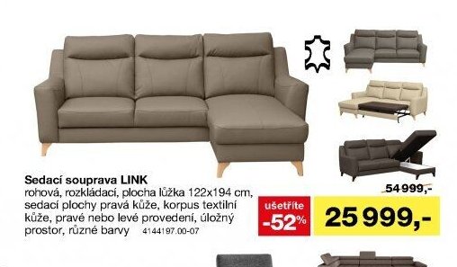 Sedací souprava LINK