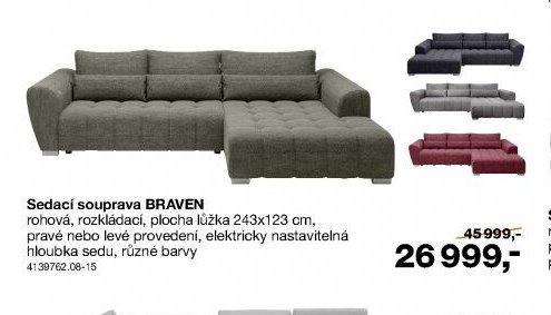 Sedací souprava BRAVEN