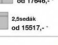 2,5sedák