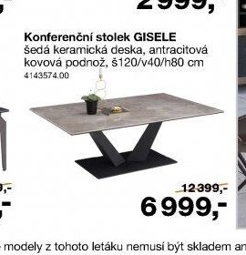 Konferenční stolek GISELE