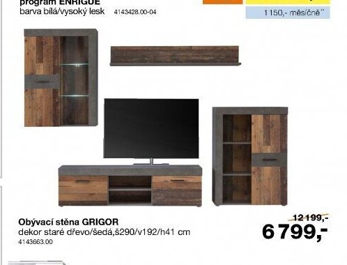 Obývací stěna GRIGOR