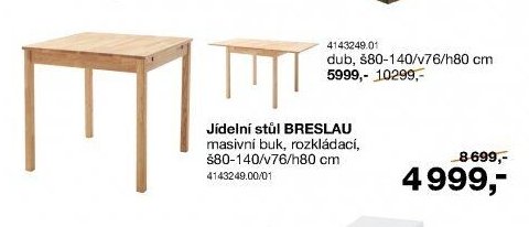 Jídelní stůl BRESLAU