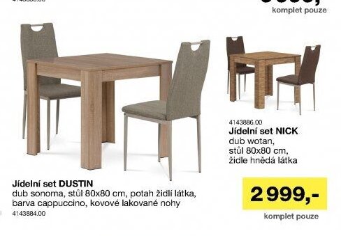 Jídelní set DUSTIN