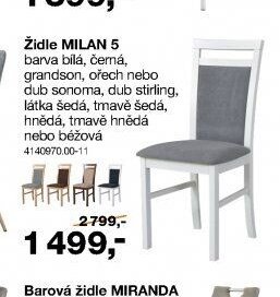 Židle MILAN 5