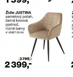 Židle JUSTINA