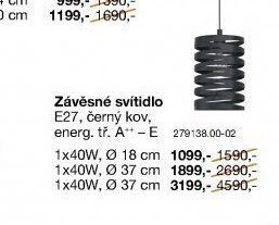 Závěsné svítidlo
