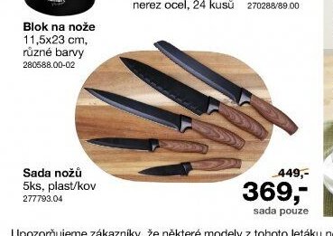 Sada nožů
