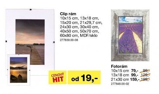 Clip rám