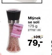 Mlýnek se solí