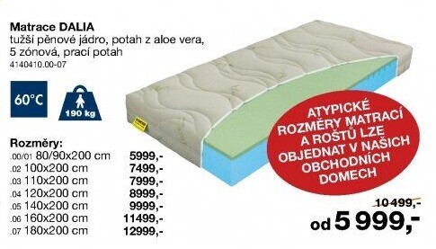 Matrace Dalia