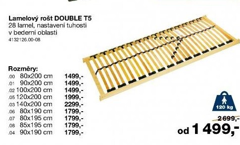 Rošt Double T5