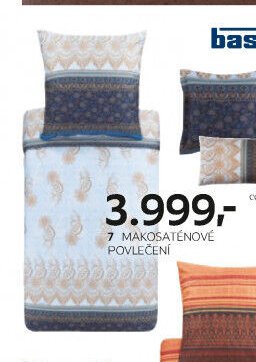 7 Makosaténové povlečení