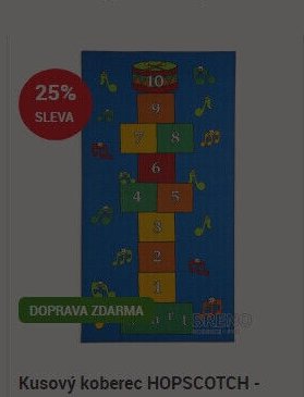 Kusový koberec HOPSCOTCH
