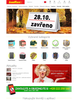 akční leták bauMax 26.10.2022-1.11.2022