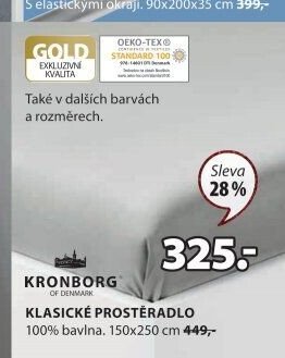 Klasické prostěradlo