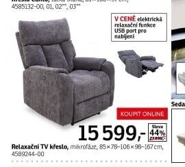 Relaxační TV křeslo