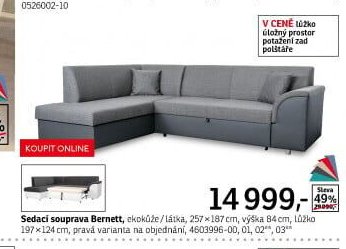 Sedací souprava Bernett