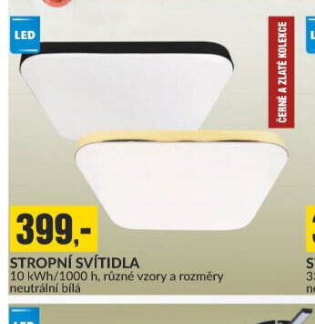 Stropní svítidla