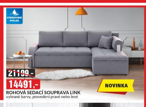 ROHOVÁ SEDACÍ SOUPRAVA LINK