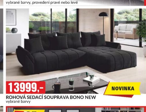 ROHOVÁ SEDACÍ SOUPRAVA BONO NEW