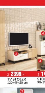 TV STOLEK 120x49x50 cm