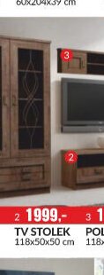 TV STOLEK 118x50x50 cm